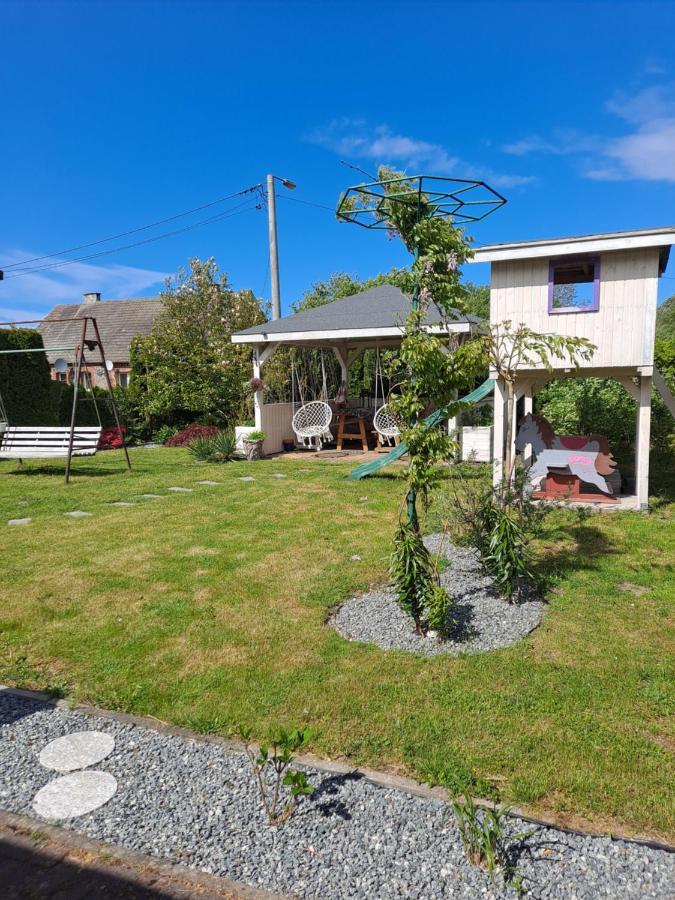 Retro Zakatek Villa Choczewo Exteriör bild
